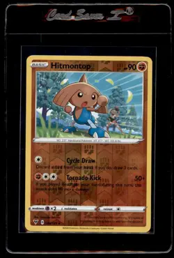 2020 Pokemon Vivid Voltage Hitmontop #088/185 Reverse Foil - Image 1