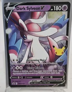 Pokemon Card Dark Sylveon V SWSH134 Black Star Promo NEAR MINT Qty Avail - Image 1