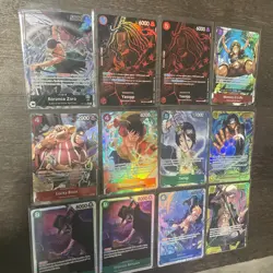One Piece card lot! Lot of 12, Roronoa Zero,Bartholomew, Luffy & Alt art & more! - Image 1