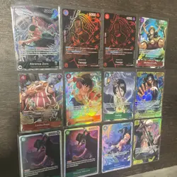 One Piece card lot! Lot of 12, Roronoa Zero,Bartholomew, Luffy & Alt art & more! - Image 2