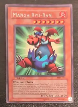Manga Ryu-Ran #MRL-071 Yugioh! TCG 1st Edition Card Rare Moderately Played - Image 3