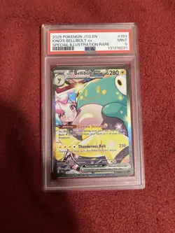 Pokemon TCG Iono's Bellibolt EX Holo Card Sv09: Journey Together 183/159 - Image 1