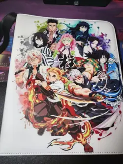 Demon Slayer Card Zipper Binder 3 Ring 9 Pocket - Image 1