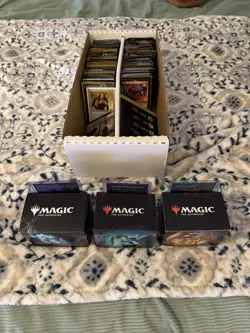 Magic: The Gathering LOT 3 Pre-Con Decks & 250+ Cards SEE DESC FOR MORE! - Image 1