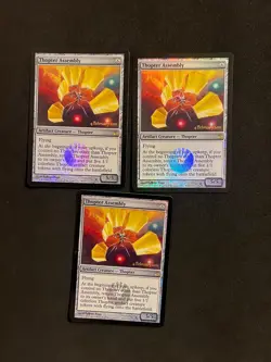 Thopter Assembly x3 FOIL [Launch Promo] Magic MTG Cards LP - Image 1