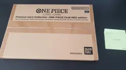 One Piece TCG Premium Card Collection Film Red Edition- ENG Sealed New - Image 1