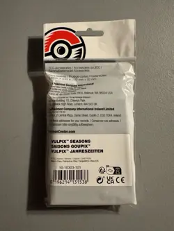 Sealed Vulpix Seasons Pokemon Center Trading Card 65 Ct Sleeves - Image 2