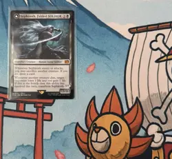 Magic the Gathering Sephiroth Fabled Soldier Final Fantasy Card NM Condition - Image 1