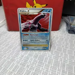 Pokemon Palkia LV.X Holo Rare Card 106/106 Great Encounters Series Lp Condition - Image 1