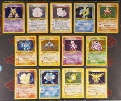 MP/HP (Unlimited) NEAR-COMPLETE Pokemon 13/16 HOLO-RARE Card BASE Set 102 WOTC#6 - Image 1