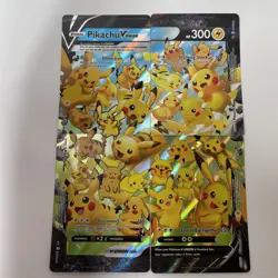 Pikachu V-Union [Set of 4] SWSH: Sword & Shield Promo Cards Holo - Image 1