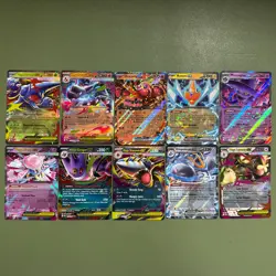 Pokemon Phantasmal Flames Complete Set of EX Double Rare ?? 10 Card Lot All NM - Image 1