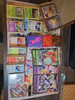 Pokemon Card Lot IR Ex Vintage Accessories Card Sleeves PSA Graded Vintage Bulk - Image 2