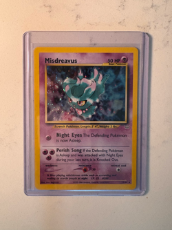 Misdreavus 11/64 Holo Unlimited Lightly Played Neo Revelation Pokemon Card TCG - Image 1