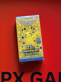 Pokemon Card Game 25th Anniversary Collection s8a Booster Box - Image 1