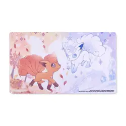 New Pokemon Center Exclusive TCG Card Game Vulpix Seasons Playmat Play Mat - Image 2