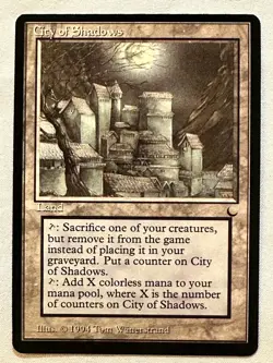 City of Shadows - Magic the Gathering MTG The Dark - Near Mint - Free Shipping! - Image 1