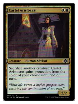 Double Masters 2022 #191 Cartel Aristocrat Foil - Image 1