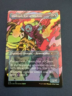 MTG Zndrsplt, Eye of Wisdom - Secret Lair Drop Series (SLD) NM Foil - Image 2