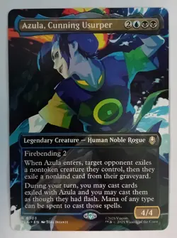 MTG. Azula, Cunning Usurper. BORDERLESS. 0303. Avatar: The Last Airbender - Image 1