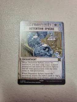 1x Detention Sphere R MTG Outlaws of Thunder Junction: Breaking News NM - Image 1