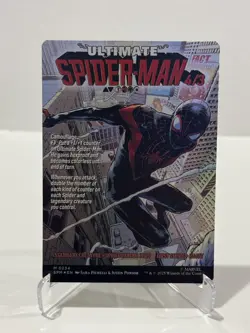 MTG - Miles Morales - Borderless - Foil - 0234 - Marvel's Ultimate Spider-Man - Image 2