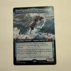 Katara Waterbending Master MINT Extended Art 180 Avatar Eternal TLE MTG Unplayed - Image 1