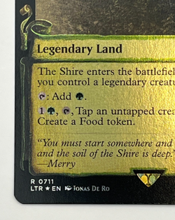 MTG The Shire Foil LTR #711 Showcase Scrolls Lord of the Rings Magic LOTR - Image 5