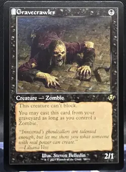 Gravecrawler #380 Innistrad Remastered Retro Frame Regular Rare - Image 1