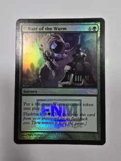 Roar of the Wurm FNM Promos Foil Mtg Magic The Gathering - Image 1