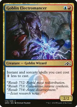 1x Goblin Electromancer - NM English MTG - Guilds of Ravnica - Image 1
