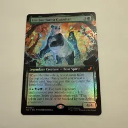 Hei Bai, Forest Guardian FOIL Extended Art 205 Avatar Eternal TLE MTG Unplayed - Image 3