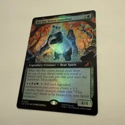 Hei Bai, Forest Guardian FOIL Extended Art 205 Avatar Eternal TLE MTG Unplayed - Image 4