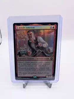 J. Jonah Jameson [Foil] #81 Magic Marvel Spider-Man - Image 1