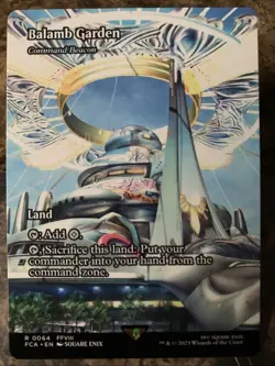 MTG TCG Final Fantasy Balamb Garden Command Beacon Showcase 0064 Regular Rare - Image 1