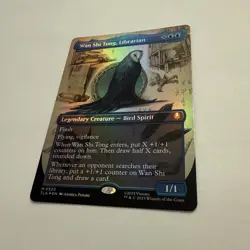 Wan Shi Tong, Librarian FOIL Borderless 320 Avatar TLA MTG Mythic Unplayed Mint - Image 4