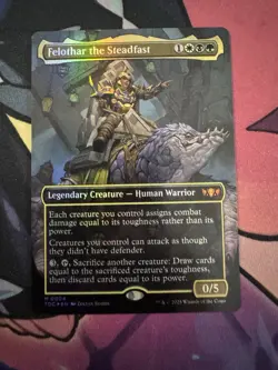 Felothar the Steadfast - 4 - NM Foil - Commander: Tarkir: Dragonstorm - MTG - Image 1