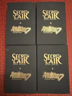 Hatsune Miku Complete SET of 4 ENGLISH *Non-Foil* Secret Lairs MTG - Image 1