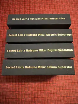 Hatsune Miku Complete SET of 4 ENGLISH *Non-Foil* Secret Lairs MTG - Image 2