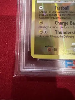 2008 POKEMON DIAMOND & PEARL STORMFRONT #SH3 VOLTORB-REVERSE FOIL PSA 9 pop 59 - Image 5
