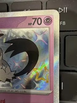 Pokemon TCG Mimikyu SV: Paldean Fates 160/091 Baby Shiny Holo Rare English NM - Image 5