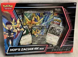 Pokemon TCG Journey Together Hop’s Zacian ex Box SEALED - Image 1