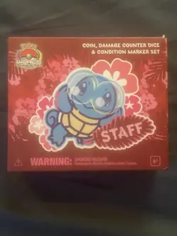STAFF Dice & Damage Set Honolulu Worlds 2024 Pokemon TCG - Image 1