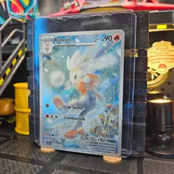 Raboot Stellar Crown Illustration Ultra Rare Pokemon TCG 147/142 Scarlet Violet - Image 2