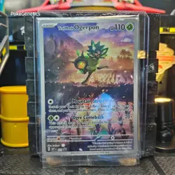 Teal Mask Ogerpon Sealed Twilight Masquerade Promo Pokemon TCG SVP123 Ultra Rare - Image 1