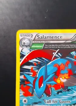 Pokemon TCG Salamence Ancient Trait Cosmos Holo XY59 Black Star Promo MP - Image 2