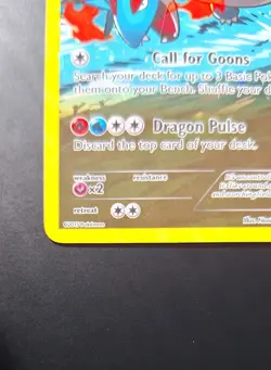 Pokemon TCG Salamence Ancient Trait Cosmos Holo XY59 Black Star Promo MP - Image 4