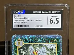 Beedrill 20/110 Legendary Collection Reverse Holo for sale online - Image 2