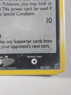 Sableye 23/107 Reverse Holo Rare EX Deoxys Pokemon TCG MP STAMPED - Image 3