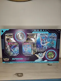 Pokemon Vaporeon VMAX Premium Collection Box Brand New Sealed - Image 1